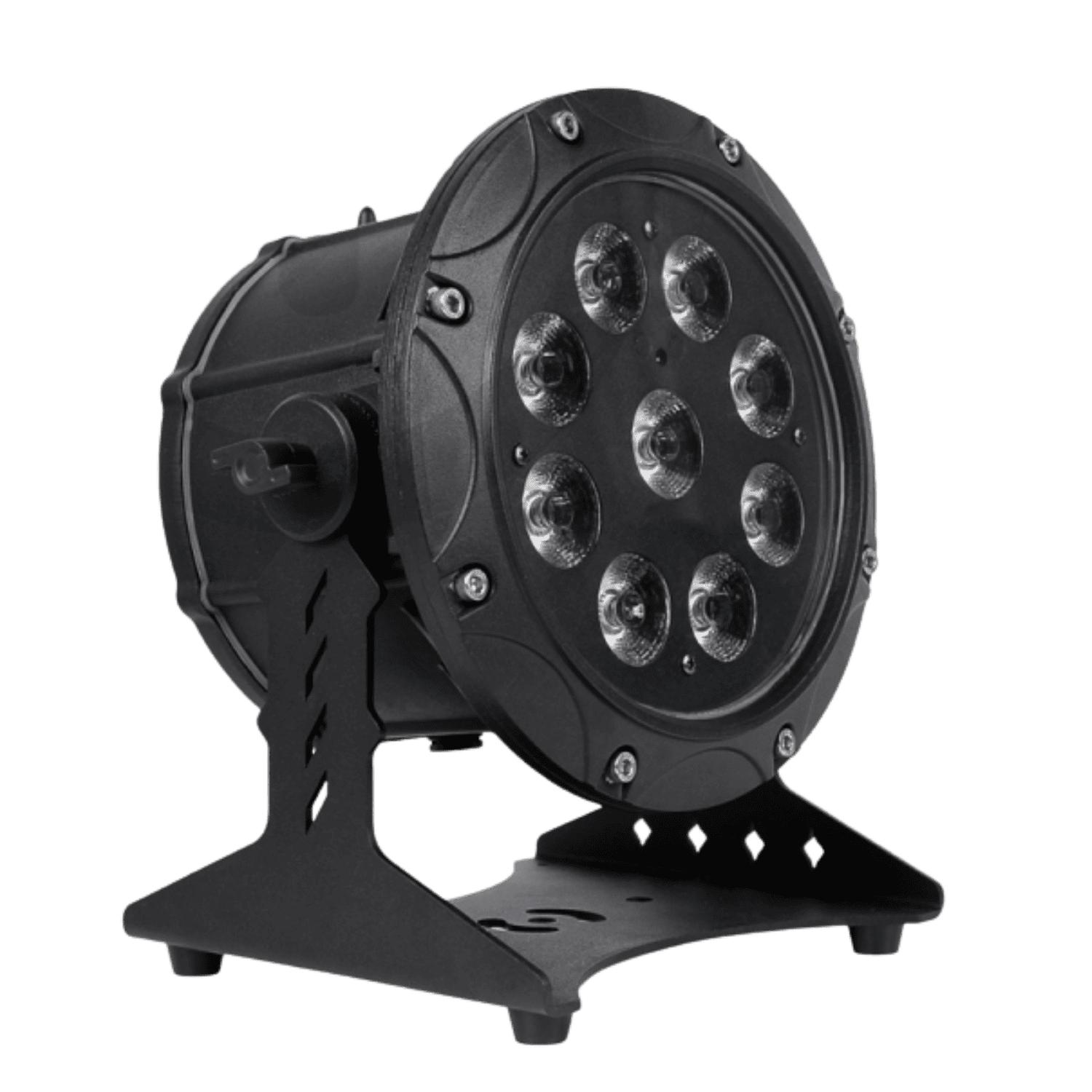 Faro Portatile A Batteria PAR LED RGBWA-UV 9x6W IP65 Con Funzione Wireless WISDOM 2 Faro Portatile A Batteria PAR LED RGBWA UV 9x6W IP65 Con Funzione Wireless WISDOM 2