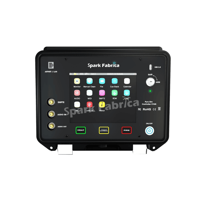 Consolle digitale CT 05 per effetti speciali Audio Video e Macchine Spark Fabrica